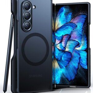 TORRAS Magnetic Shockproof Samsung Galaxy Z Fold 6 Case w/ S Pen Holder